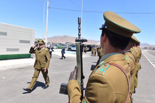 Carabdechile's tweet photo. 🔴AHORA: General Director Bruno Villalobos Krumm inaugura la Tenencia Carreteras "Atacama sur", en la comuna de Vallenar. https://t.co/SBT5SupLsu