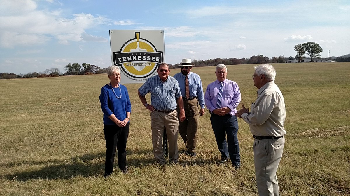 gregslowe's tweet photo. #lewisburgtn #selecttn #madeintn Lewisburg officially announces its Select TN Industrial Site of 53 acres in Lewisburg Industrial Park https://t.co/axCNLlopJz