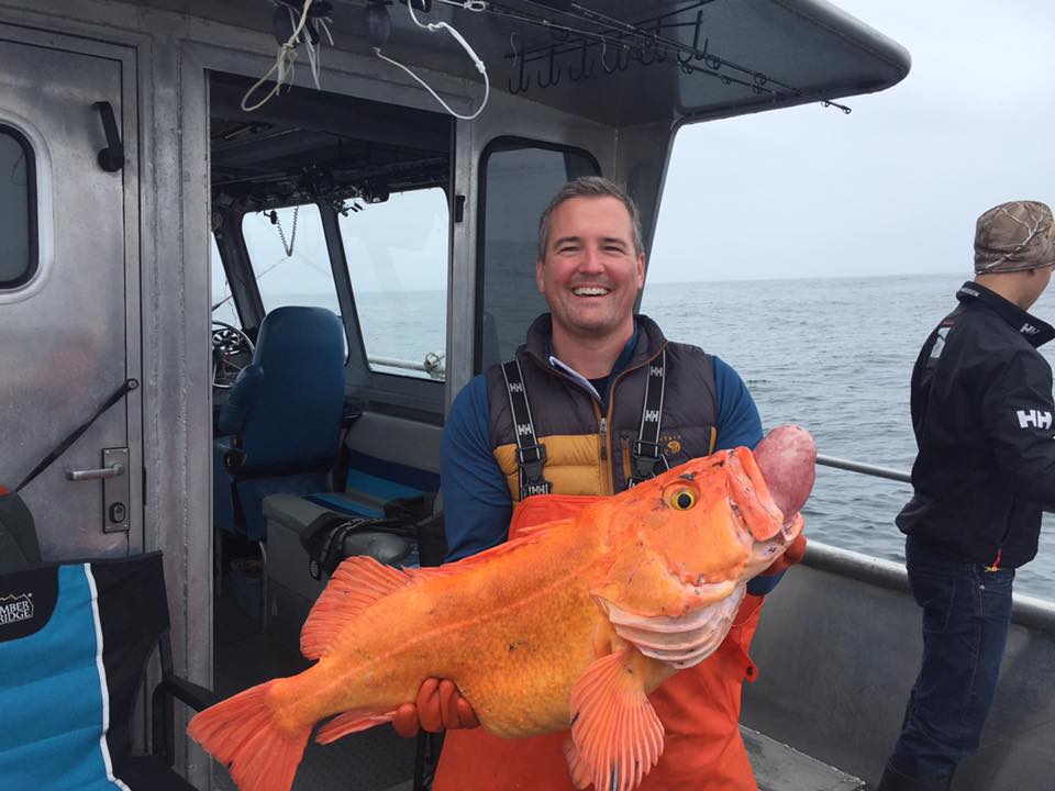 Yellow-Eyed #Rockfish caught by a guest while at the Lisianski Inlet Lodge!
pelicanalaskafishing.com
#Fishing