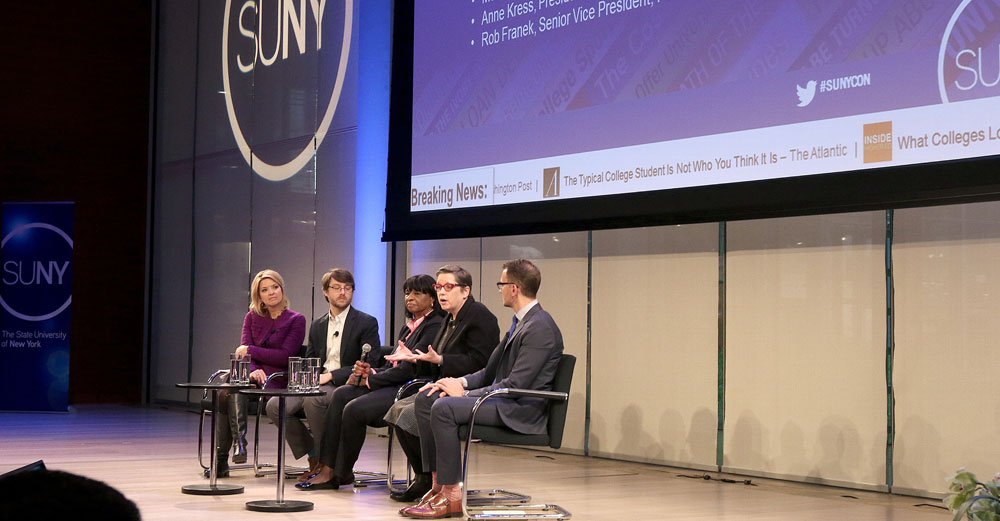 SUNY's tweet photo. Let's look back at the #SUNYCON 2016 experience, from the eyes of a Student Fellow attendee: https://t.co/AWABnUpu82 https://t.co/zSeuIy7yuc