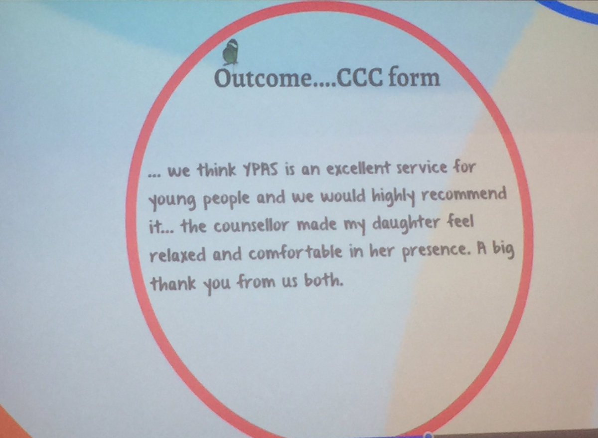 YPASLiverpool's tweet image. Parent's comments on YPAS #feedback form #positivity #MentalHealthMatters #youngpeople