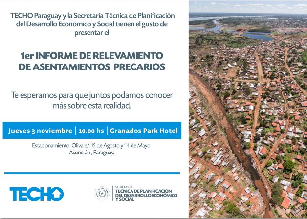 TECHOpry's tweet photo. Mañana presentamos el 1er Informe de Asentamientos Precarios. Seguí la presentación desde nuestras redes y conocé más sobre esta realidad https://t.co/qlqRgwvz6q
