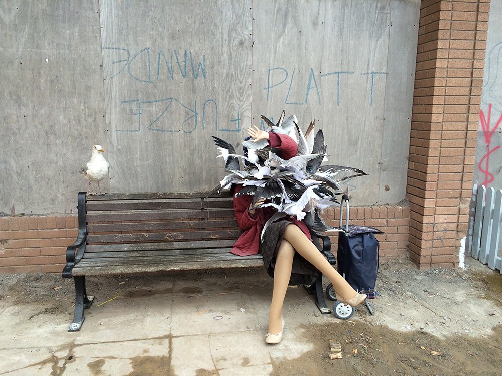 Street artist Banksy recently opened a dystopian theme park called Dismaland.