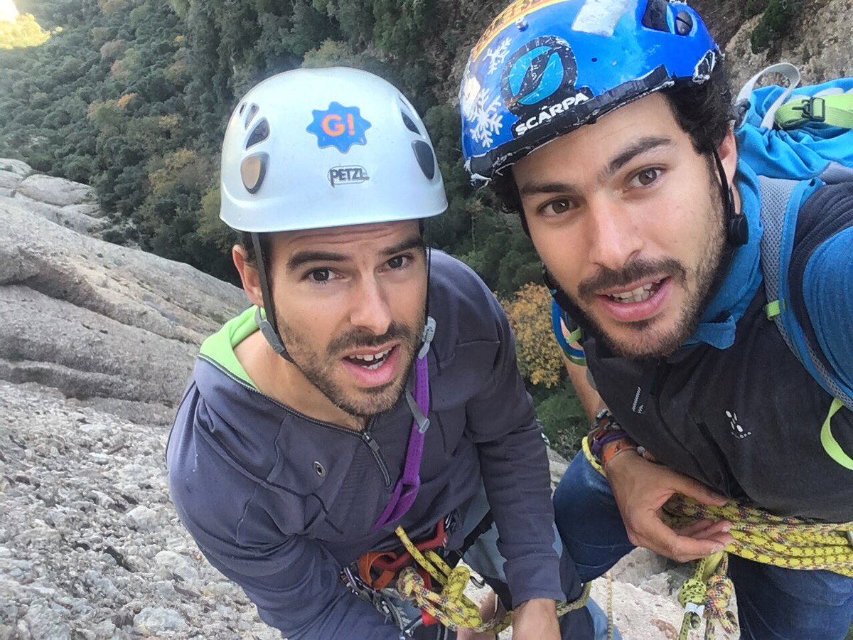 Funny/Scary vertical therapy in <a href="/PNMontserrat/">PN Montserrat</a> ... <a href="/SCARPAspa/">SCARPA</a> <a href="/GrivelWorld/">Grivel</a> @haglfs
