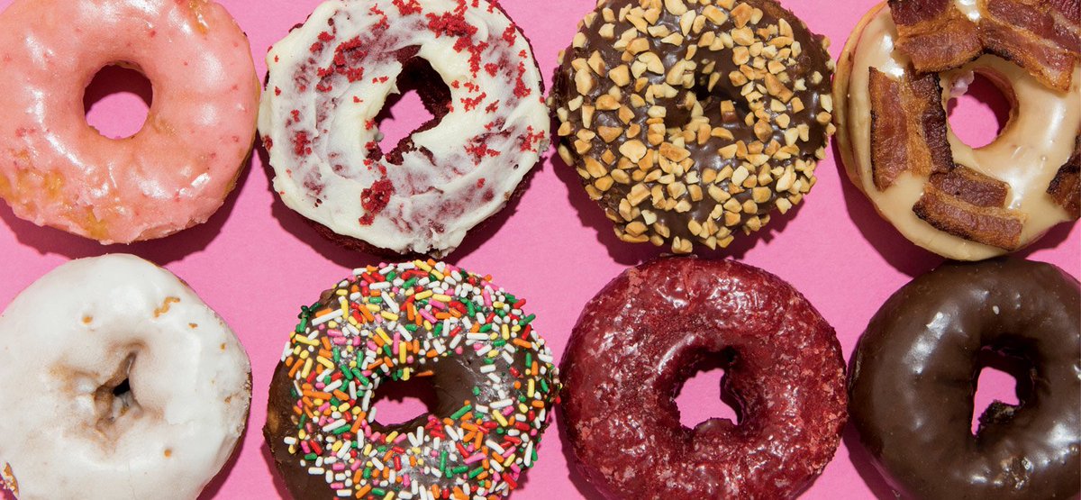 AtlantaMagazine's tweet photo. .@SarahDonuts has been quietly dominating with its made-from-scratch, Instagram-worthy doughnuts for 12 years: https://t.co/7yqnSyN1Mu https://t.co/6VngdRqJwV