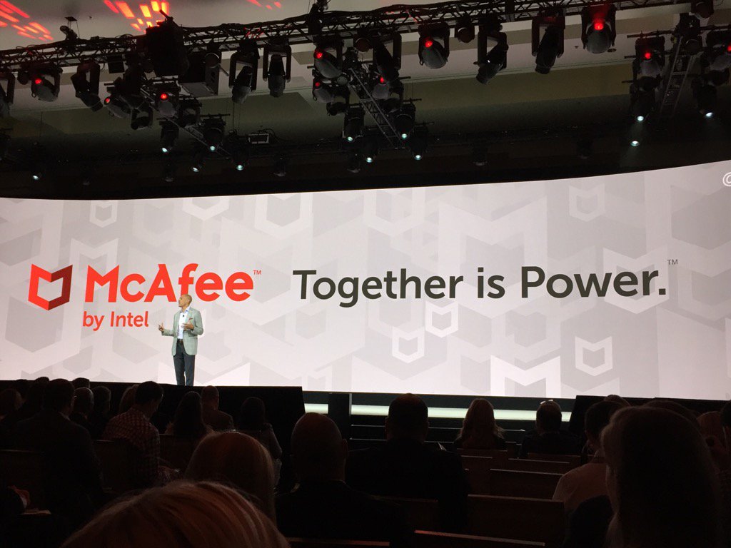 JaneWrightCyber's tweet photo. New brand identity unveiled at #Focus16. A strong symbol of the future. https://t.co/sLNYondvZr