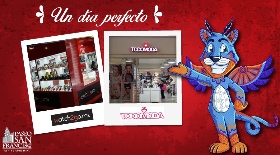 pasanfrancisco's tweet photo. #UnDíaPerfecto inicia estrenando un reloj con @Watch2Go, después compra los mejores accesorios para completar tu estilo en @todomoda_ar. https://t.co/YAmNMVeYDi