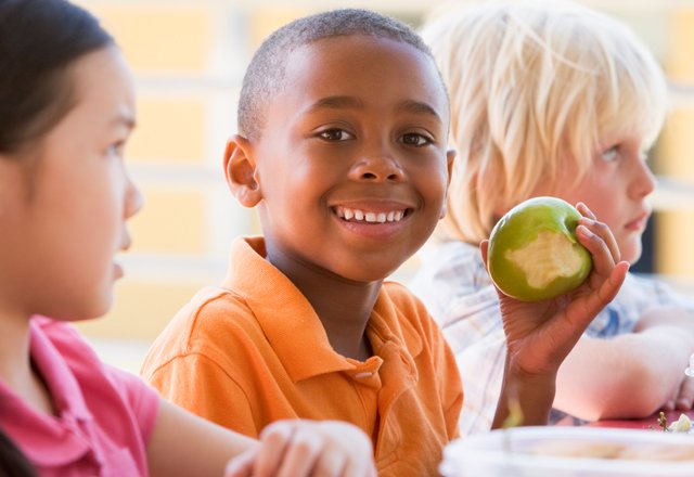We are proud to say we serve hot healthy breakfast and lunch to our students daily.