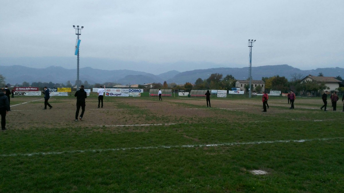 ComputingHuGS's tweet image. An early look at the Piave pitch in the heart of Prosecco country.