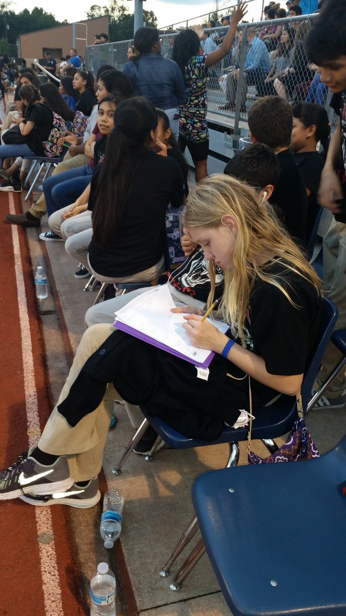 Even when performing, some still find time to get their lifework in! @KIPPCourage