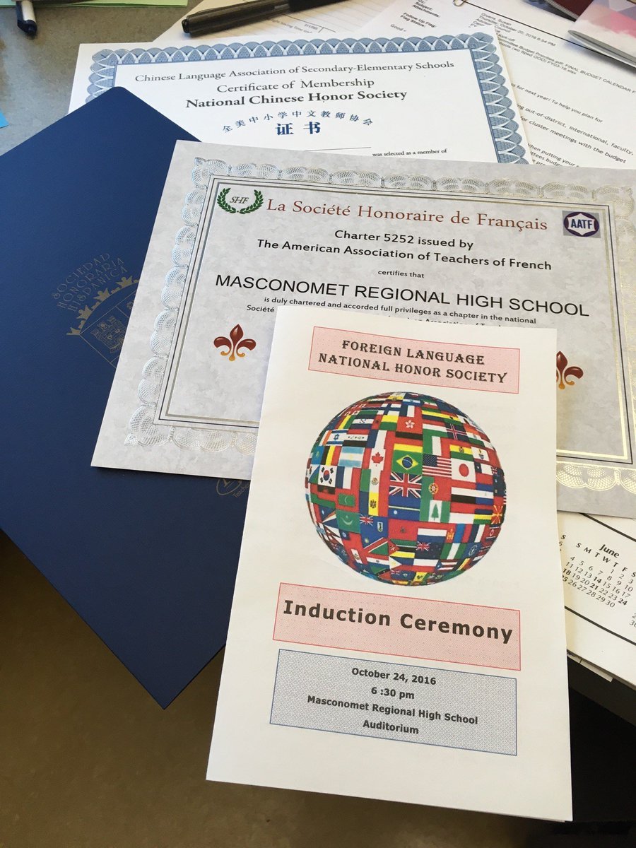 mascoschools's tweet photo. 43 Masco Students Inducted into Chinese, Spanish, and French National Honor Societies! Congratulations, scholars! https://t.co/TS6qnoZMHT