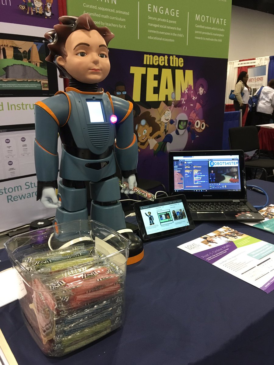 JettTheRobot's tweet image. Come see me at #GaETC16 to snag some sweet treats and learn more about robots4stem!!