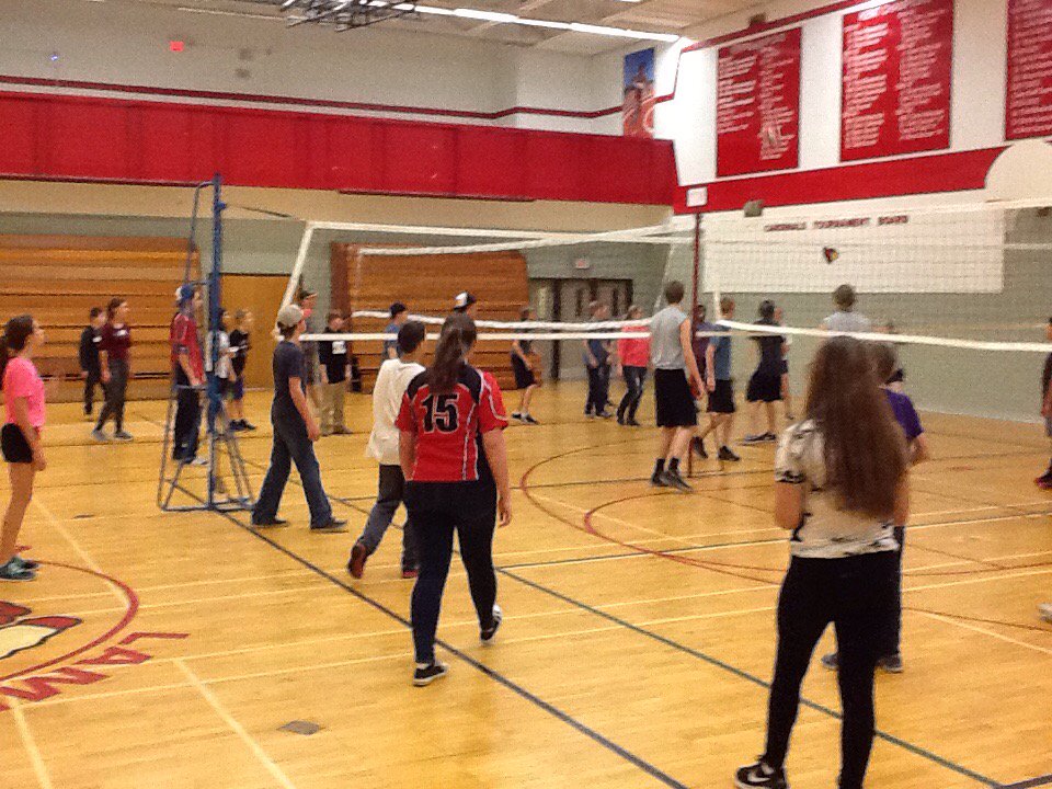 Gr. 8 orientation at LK today.  4-corner Vball in the gym! <a href="/DresdenAreaCS/">Dresden Area Central</a> <a href="/TacsSchool/">Thamesville School</a> <a href="/DawnEuphemiaPS/">Dawn Euphemia P.S.</a> <a href="/ZoneTCSchool/">Zone School</a>