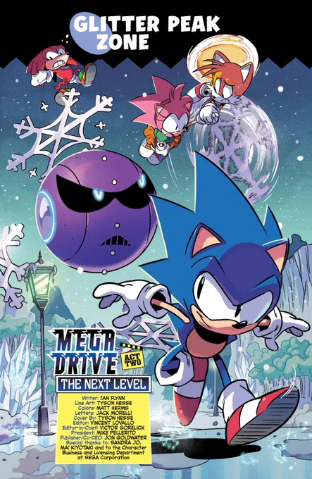 This new Sonic Comic is exactly what we needed today. Kudos on `THE NEXT LEVEL', @ArchieComics!  https://t.co/KGeXX2Zfxu 
