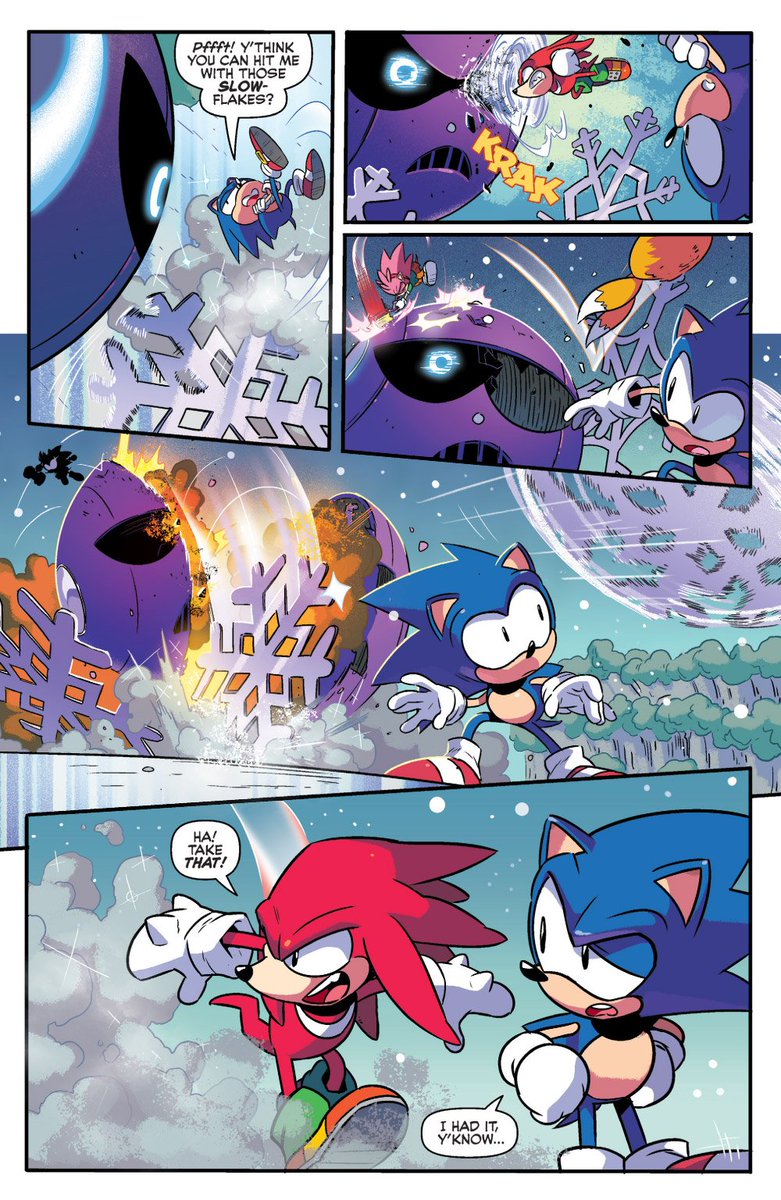 This new Sonic Comic is exactly what we needed today. Kudos on `THE NEXT LEVEL', @ArchieComics!  https://t.co/KGeXX2Zfxu 