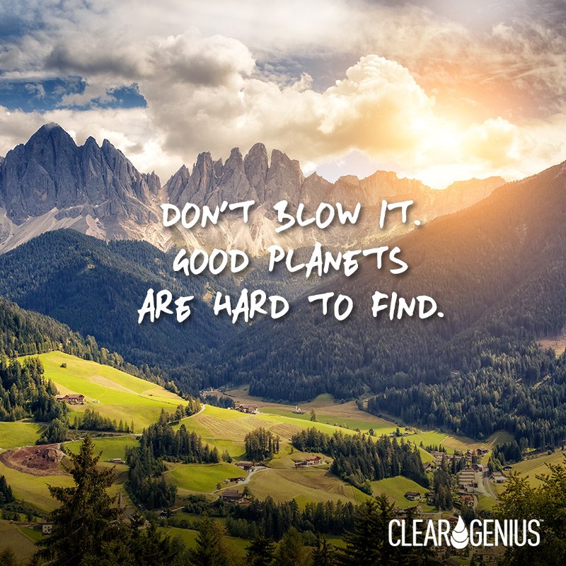 clear_genius's tweet photo. We have one Earth, let's take care of it.
#ClearGenius #FilteredWater #ReusableFilter #EnvironmentFriendly #WaterFilter #SaveThePlanet https://t.co/dPsCZZqPmy