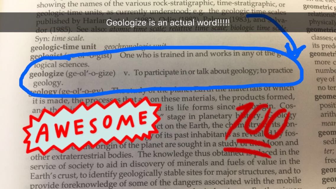 AdventureMomo's tweet photo. A fun @AGI_Updates Glossary of #Geology find! 🙌🖖 https://t.co/kwXAYMiqLF
