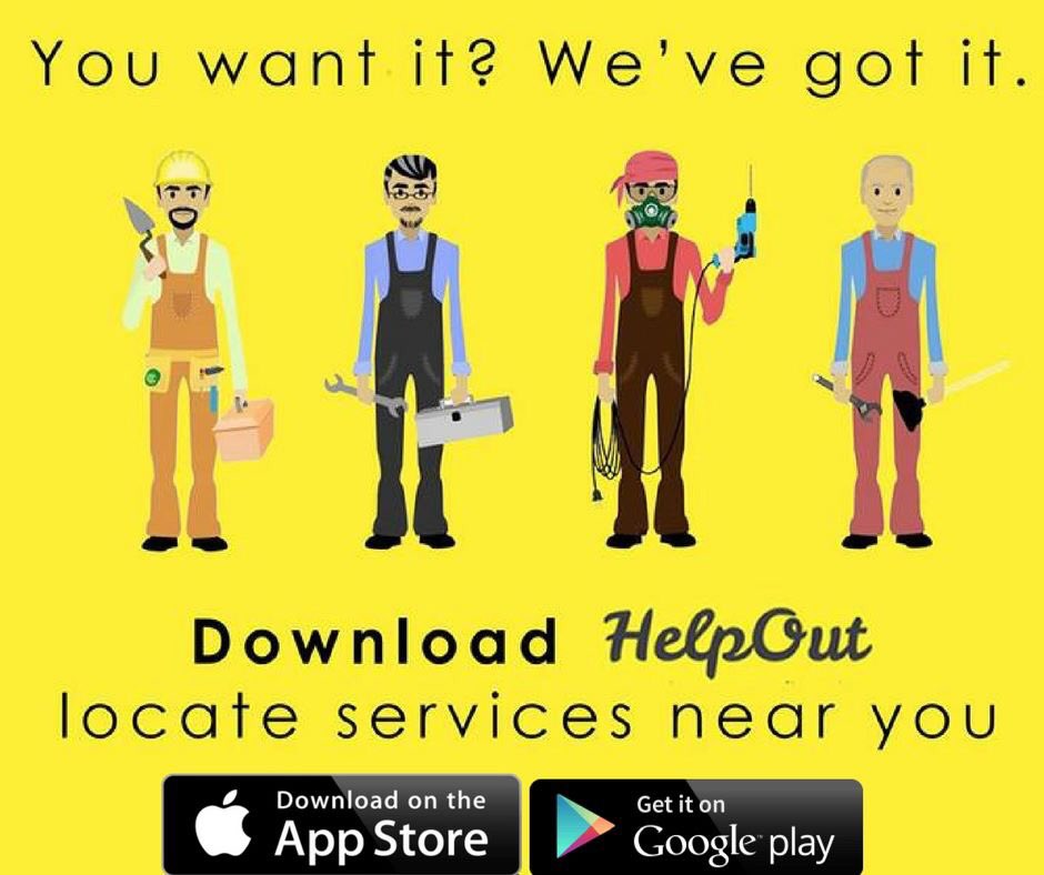 HelpOutApp's tweet photo. Don't forget to use HelpOut to locate your nearest service providers! New providers are being listed daily! https://t.co/eLnQM2dWCJ