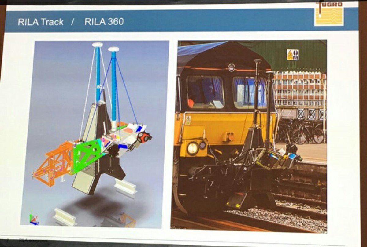 <a href="/FugroRailData/">Fugro RailData</a> <a href="/fugro/">Fugro</a> doing rail data track collection at the rate of 500 photos per second! #staggering #YII2016 #Rail #innovation #RILA