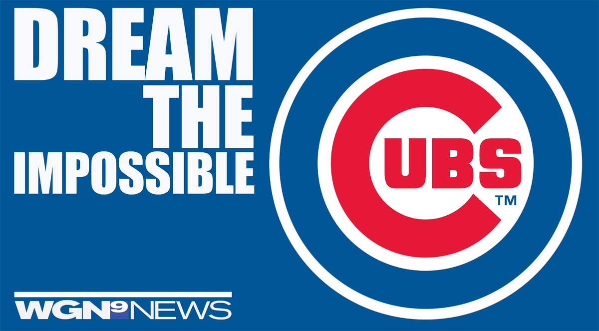 WGNNews's tweet photo. GO, @Cubs, GO!!! #FlyTheW https://t.co/hj6WwsVaMF