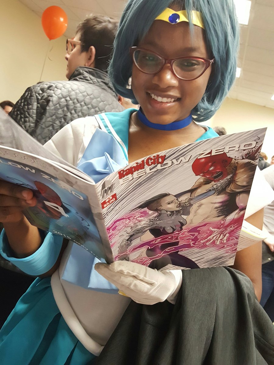 RapidCityComic's tweet photo. #mice2016 loves Rapid City Below Zero! https://t.co/Kjl8ipVMWH