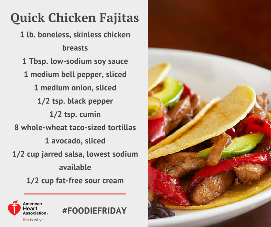 MichiganAHA's tweet photo. It's National Eating Healthy Day. Here's a quick and yummy dinner for tonight. #EatHealthyMI #AHAMI #FoodieFriday on Wednesday. https://t.co/q4KOrF2MVM