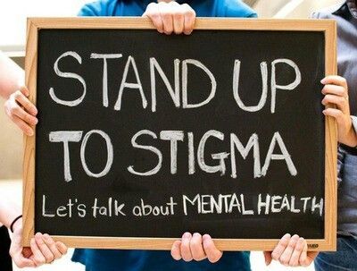 We need to talk and stand up to #Stigma. That is what we are all about. #SickNotSad
