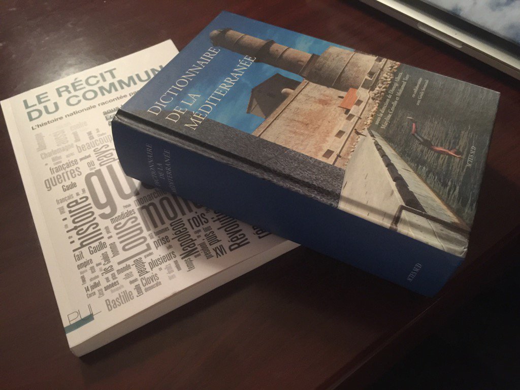 Découvrir deux beaux ouvrages à Marseille en sortant du séminaire #REPUBLIC @MuCEM_Officiel