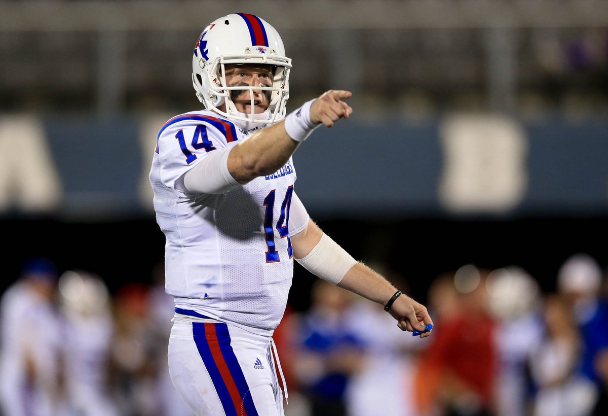 _dannydavis's tweet photo. In terms of passing yards, 2 of nation's top 10 QBs are Central Texas kids: No. 3 Ryan Higgins (Hutto) &amp; No. 9 Baker Mayfield (Lake Travis). https://t.co/2TFju6H0A7