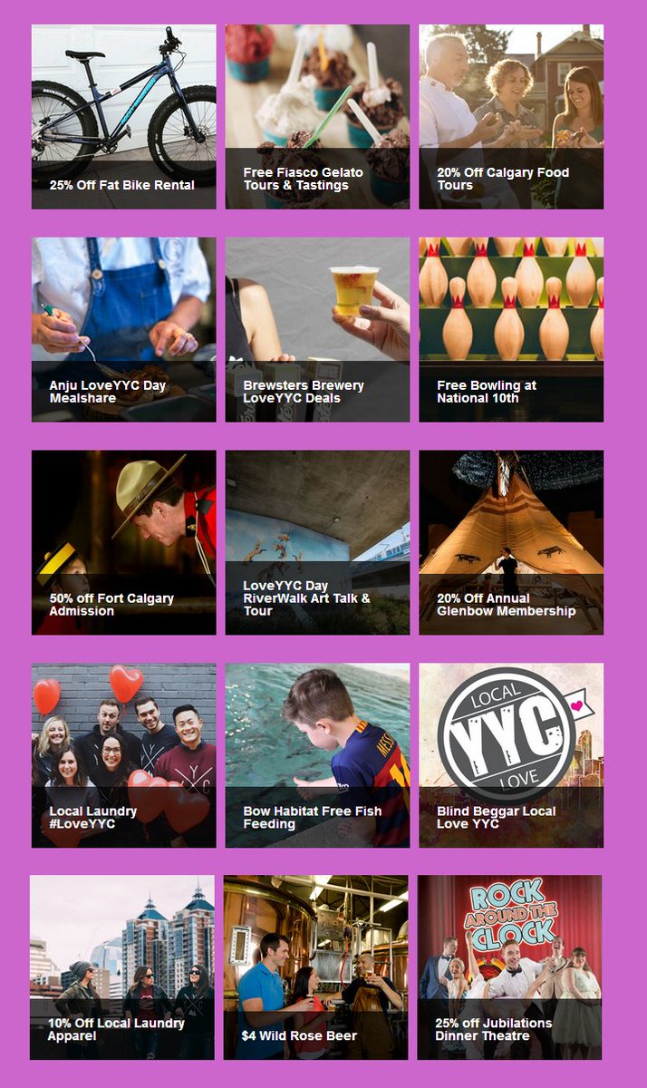 guiltyx's tweet photo. Cool deals to partake in this Saturday Nov.5 for #LOVEYYC via @TourismCalgary https://t.co/LqilUZrtO2

Looking fwd to ice cream &amp; beer! <3 https://t.co/EyhT6Brky0
