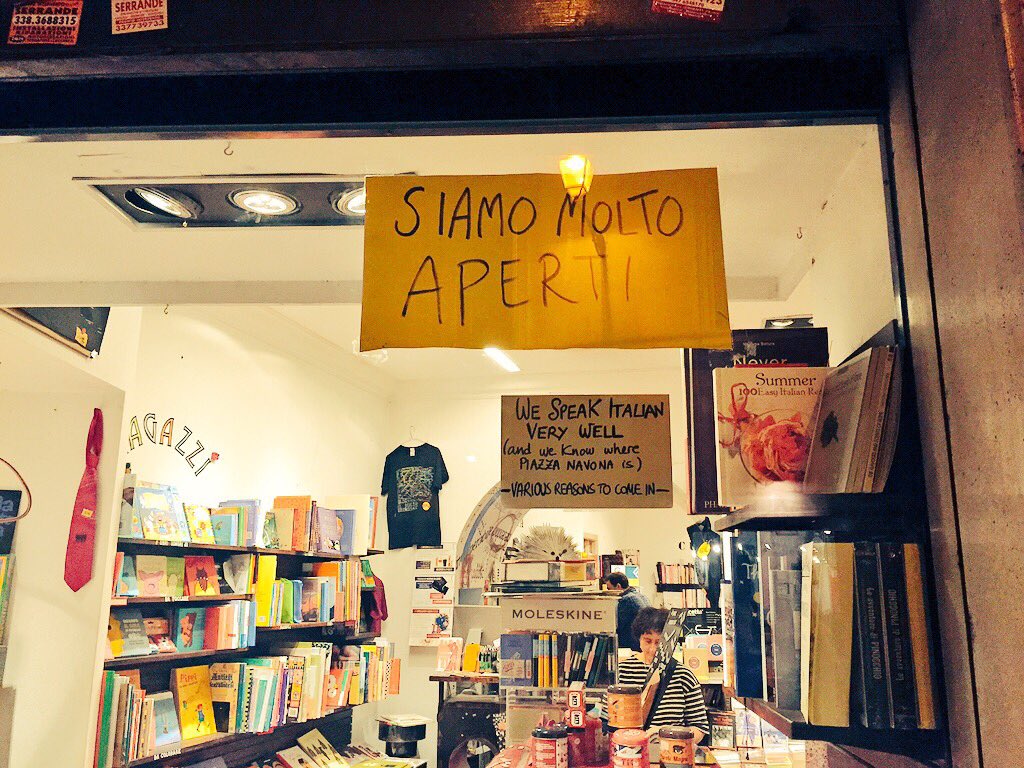 <a href="/ClaudiaGiuIia/">Claudia Giulia 𝕏</a> <a href="/altrolibpub/">altroquando</a> <a href="/RositaRijtano/">Rosita Rijtano</a> è per questo che la amo! (E comunque su <a href="/AmazonIT/">Amazon.it</a> il mio libro non c'è più!) #LaLinguaGeniale