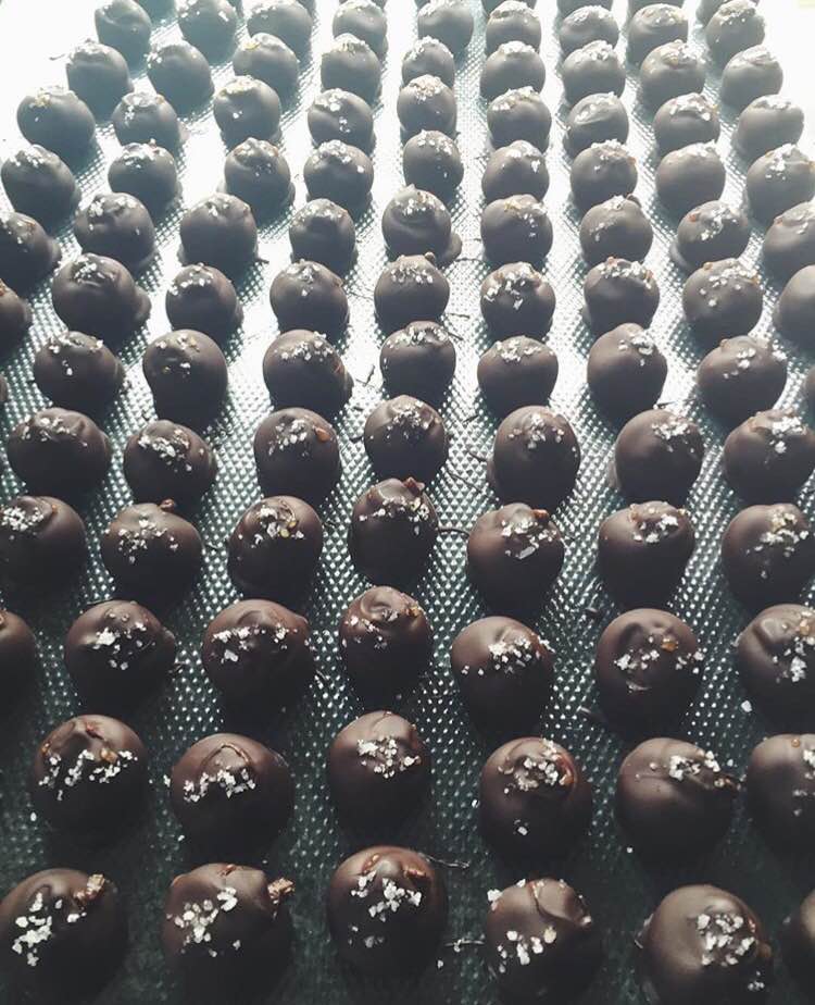 VicPubMark's tweet photo. CHOCOLATE!! Now that we've got your attention...Terrible Truffles is doing demos and sampling in the Community Kitchen from 11-4pm today! https://t.co/SJ2Q9JW4co
