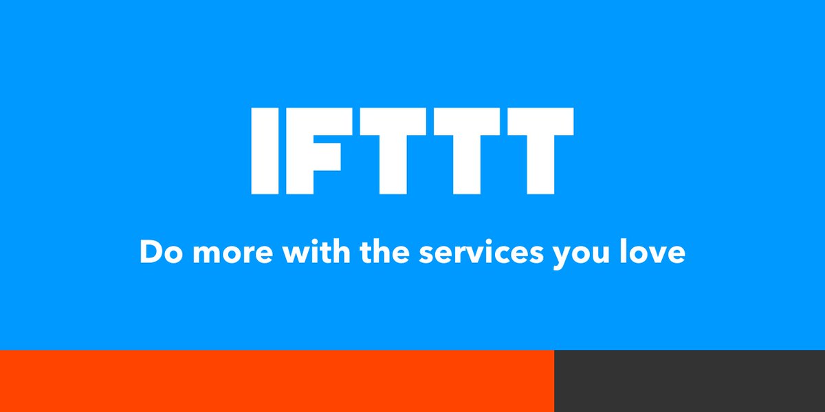 IFTTT's tweet image. Applets are the powerful core of the new IFTTT. Learn how they'll transform your services. ift.tt/blog-meet-the-…