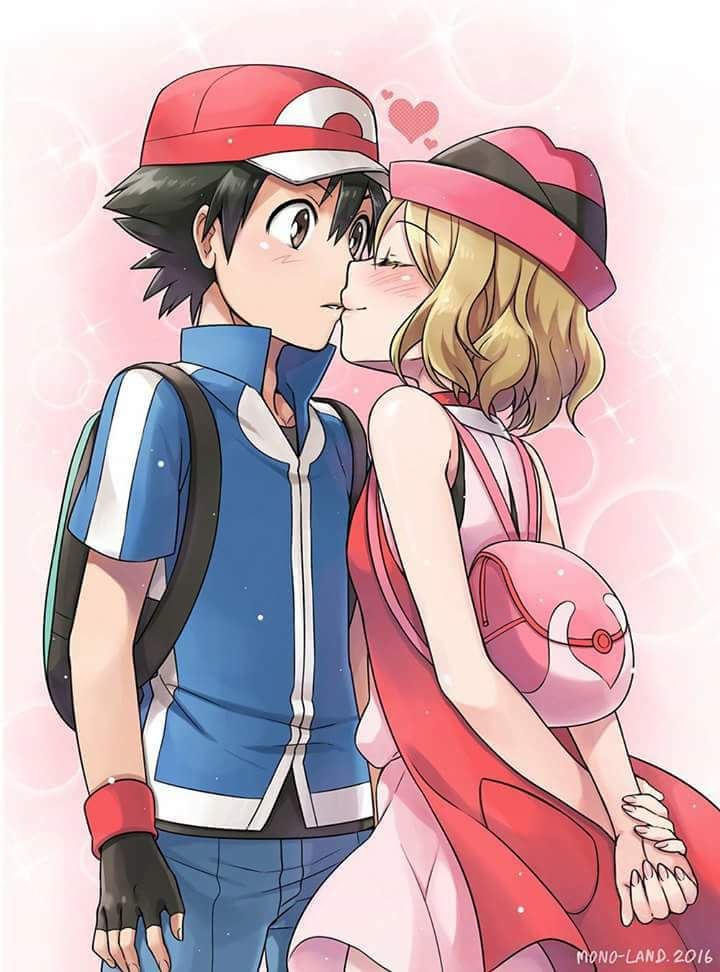 Capitulo Del Beso De Iris Y Ash De Pokemon