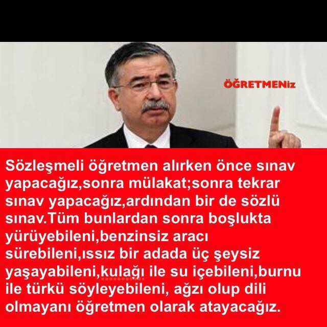 Gerçek Öğretmenlere GK-GY, EB, ÖABT, MÜLAKAT. Dershaneci, Memura vs. sdc Mülakat. Nerede LİYAKAT? MemurÖğretmen AtamaMeb <a href="/tcbestepe/">T.C. Cumhurbaşkanlığı</a> @hmzaydg