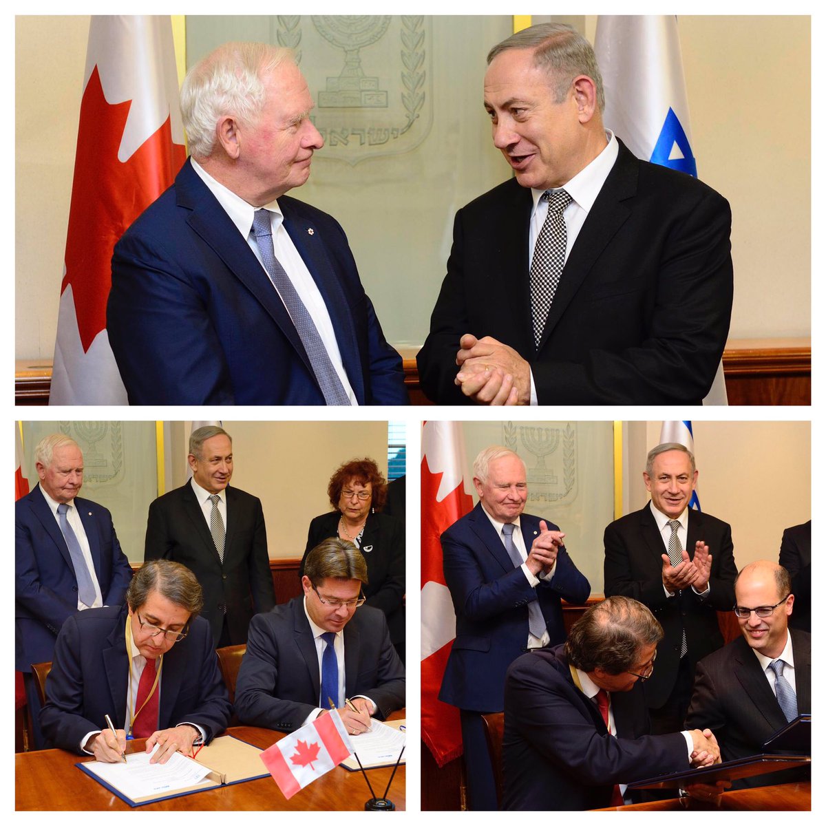 GGCanada's tweet photo. Prime Minister @netanyahu and I had a good discussion on key areas of Israel-Canada engagement. #GGIsrael https://t.co/5p1ER2gQJG