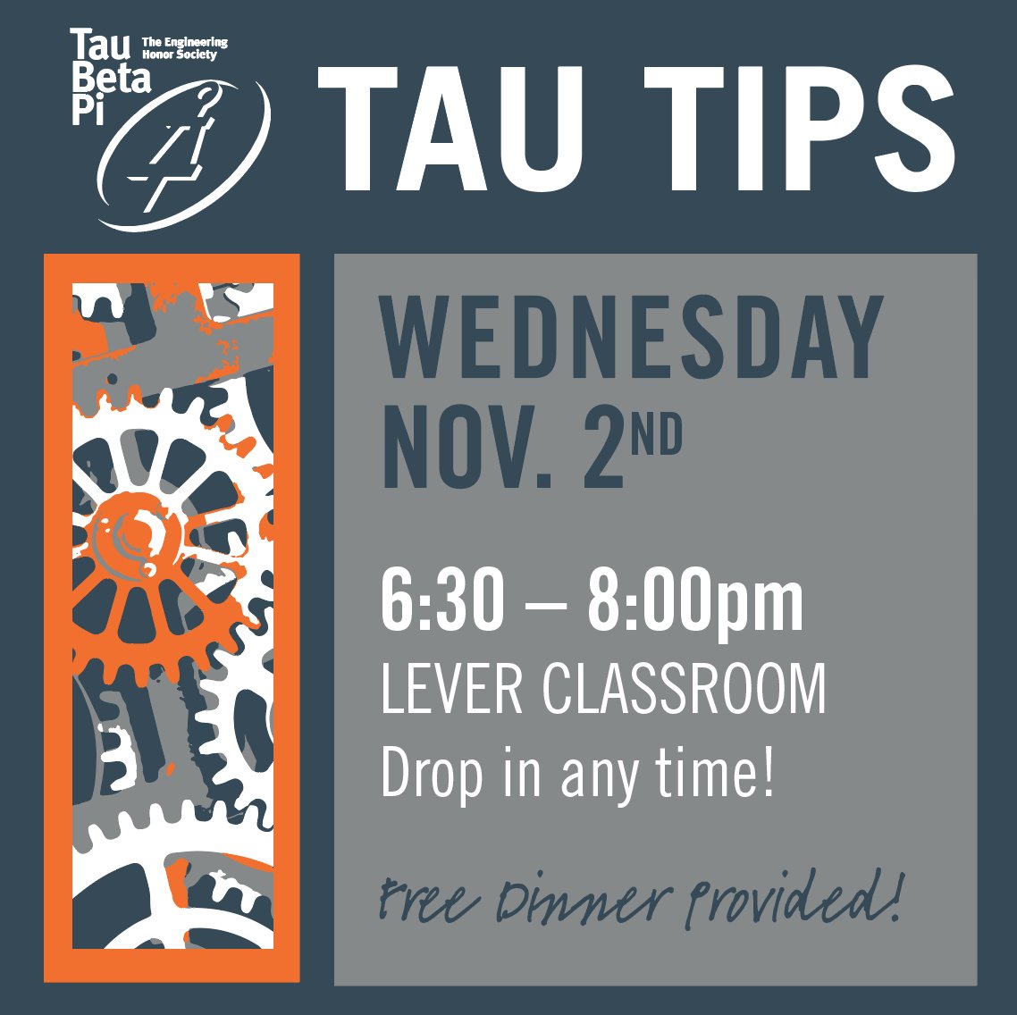 ClemsonRiSE's tweet photo. Tau Tips Tonight! #ClemsonRiSE #TBP https://t.co/76C7TXO70p