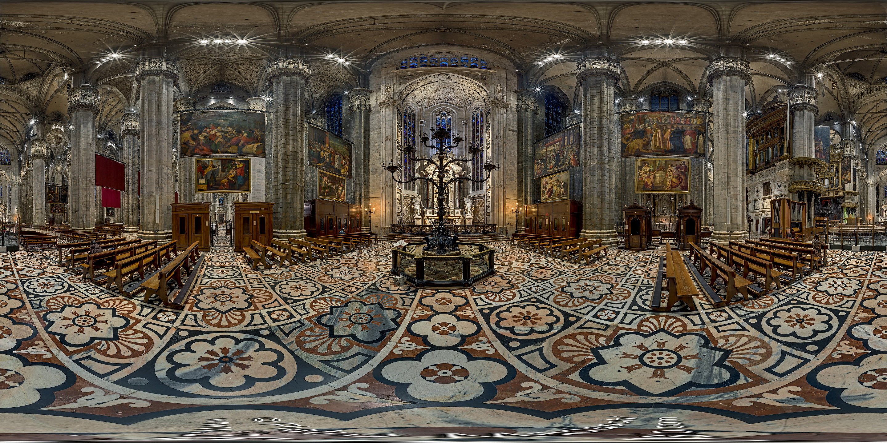 пол в храме