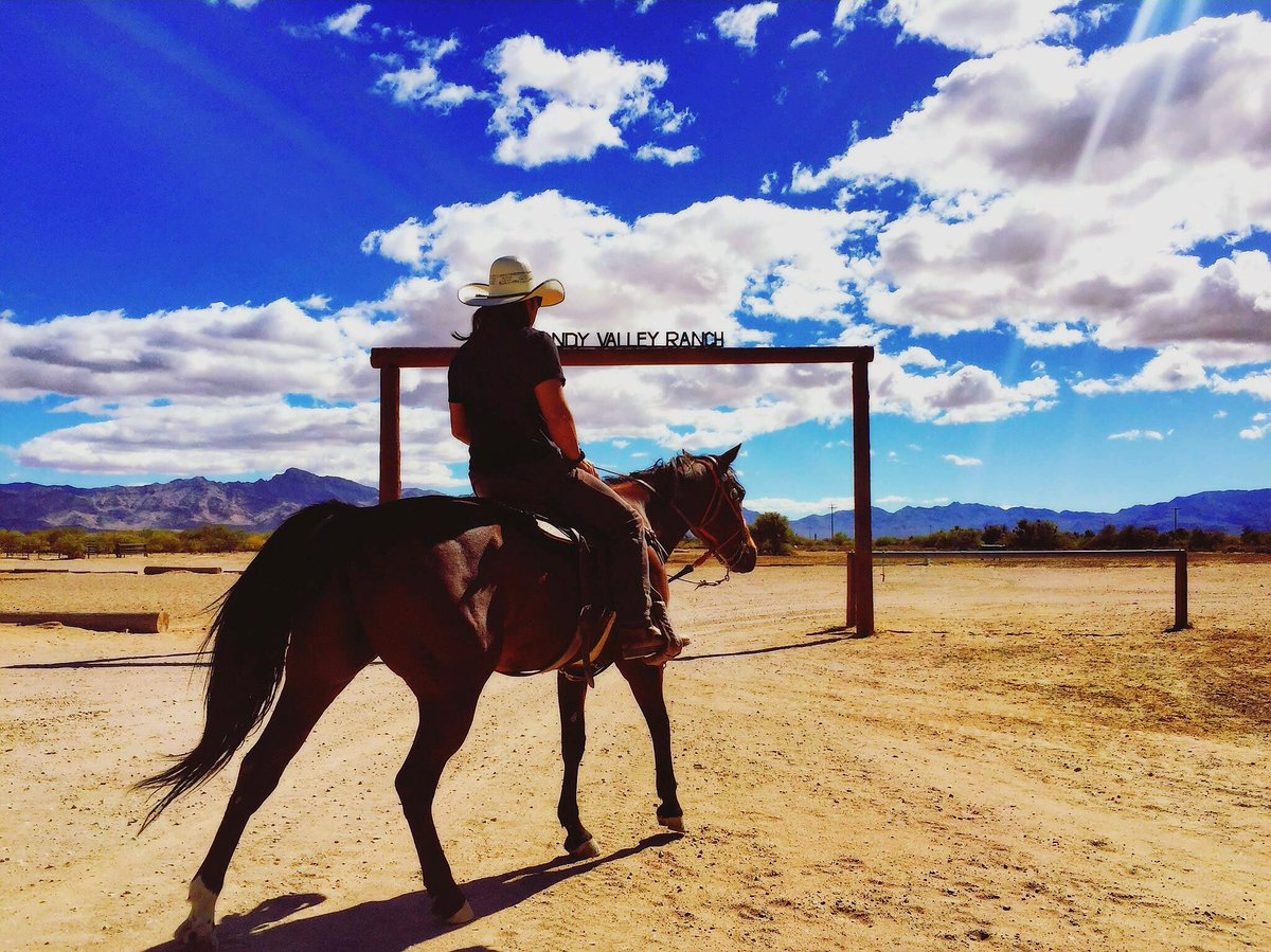 A #SandyValleyRanch day! Who is up for a trail ride? Give out reservations wrangler Tony a call at 702-242-0955! #yeehaw