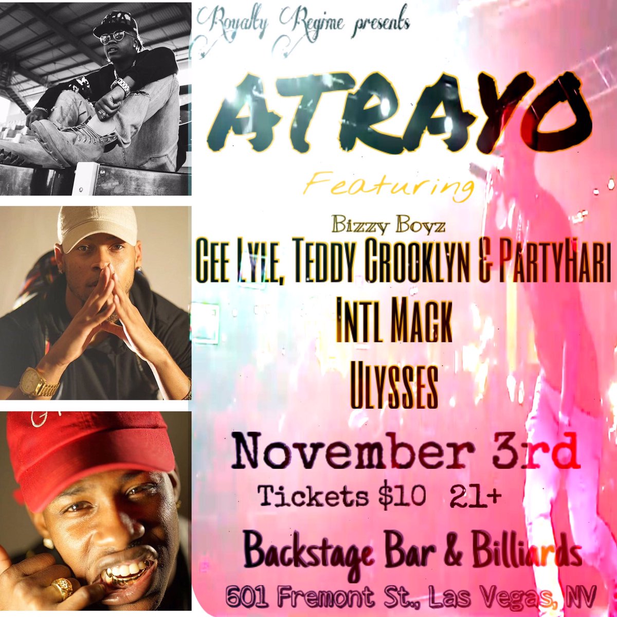 getbizzyco's tweet photo. @PartyHari702 @TEDDYsNyaMouth @Cee_Lyle it's going down this Thursday ! #BizzyBoys #Getbizzyco #Itfeelsbetteratthetop https://t.co/MH19WNoEGB