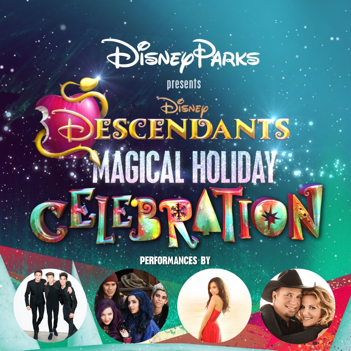 Resultado de imagem para A Descendants Magical Holiday Celebration 2016