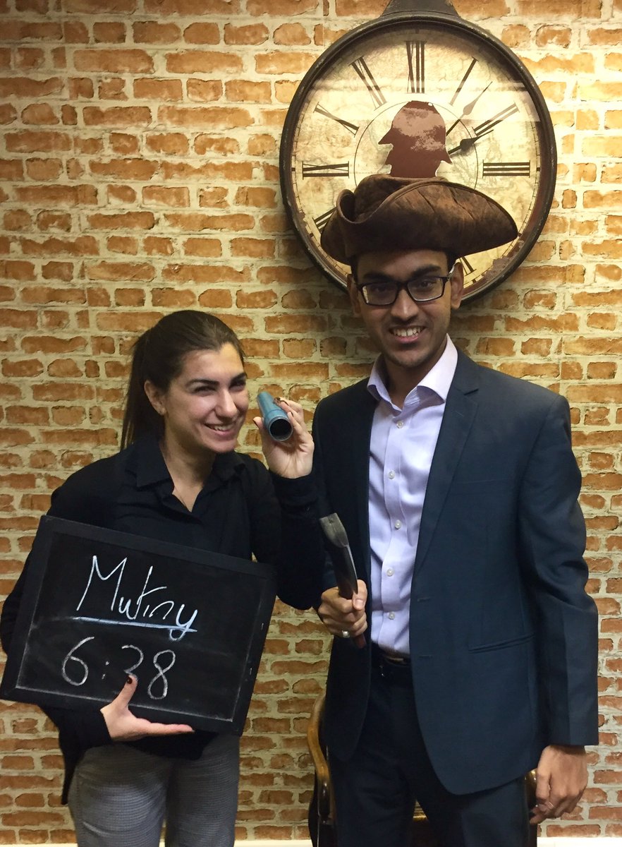 Stranded on a ship, these guys managed the mystery and earned their freedom! 🗡⚓️ #arrr #matey #escaperooms