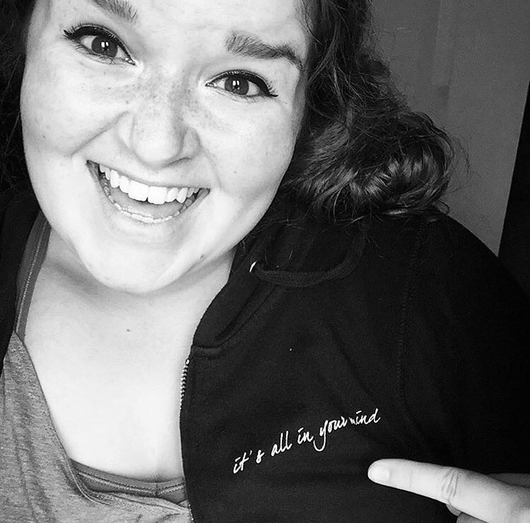 thinkALLways's tweet photo. Let our hoodie be a reminder that *it's all in your mind* YOU have the power to change your life😘@emilyhuxford
#thinkallways https://t.co/tLr6GTeHeD