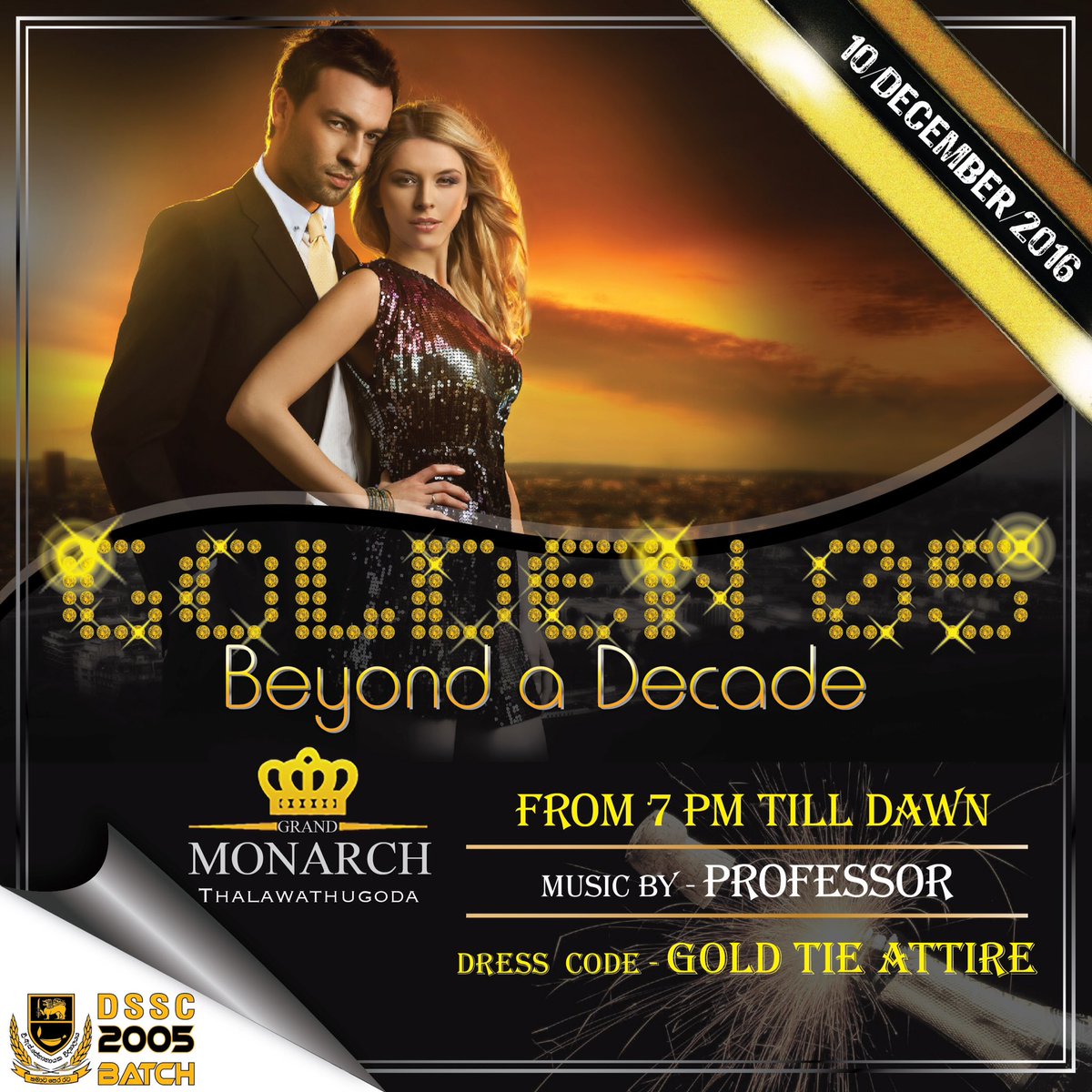 obadssc's tweet photo. 2005 Batch proudly presents ''Golden 05, Beyond a decade" their batch reunion. #DSOBA #DS05 #DSturns50 https://t.co/sdtnu5Dt5O