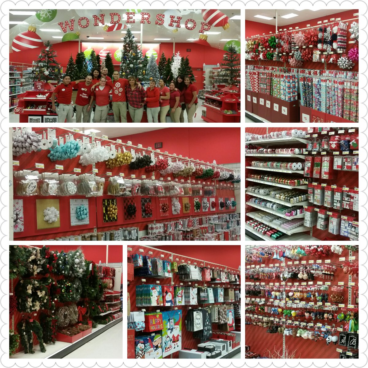 peggums77's tweet photo. And that's a Wrap! From Spooky to Merry in the blink of an Eye! #target #wondershop #bestteaminretail #santafe #t1034 @targettiff @kobiezim https://t.co/8aWCE6UjIY