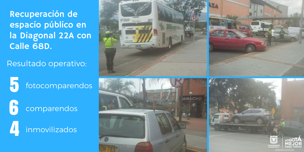 SectorMovilidad's tweet photo. Respetar el espacio público, garantiza una #MejorMovilidad. Hoy realizamos operativo de control en @Fontibon_Bogota Cc @Bocarejo_JP https://t.co/AnbbOPBkCs