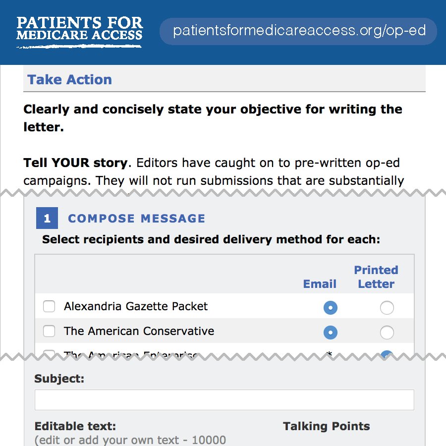 medicareaccess's tweet photo. A9: Yes! Visit https://t.co/lksnEphIYP to write an op-ed, learn what’s at stake, write to congress & more! #StopCMSCuts https://t.co/SMaTBnuTOO