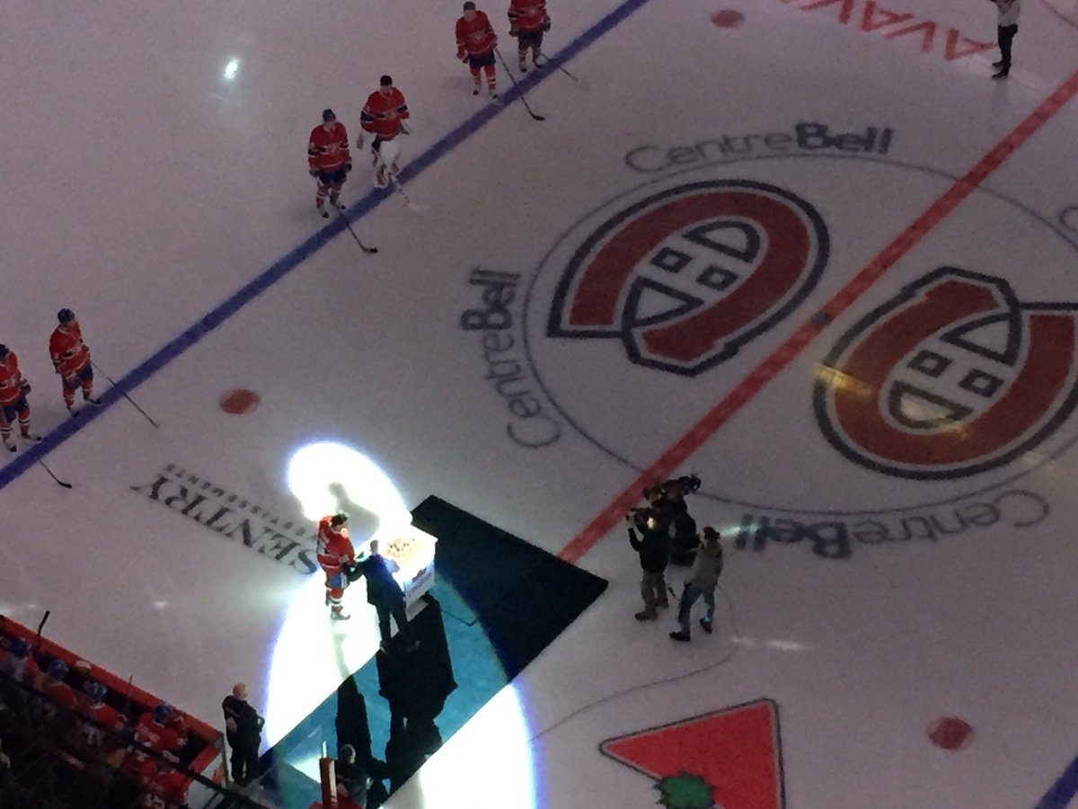 DGelevan's tweet photo. Shea Weber gets the Carey Pri... errr I mean Molson Cup for October #Habs #Weber #MolsonCup https://t.co/deXigXrkpe