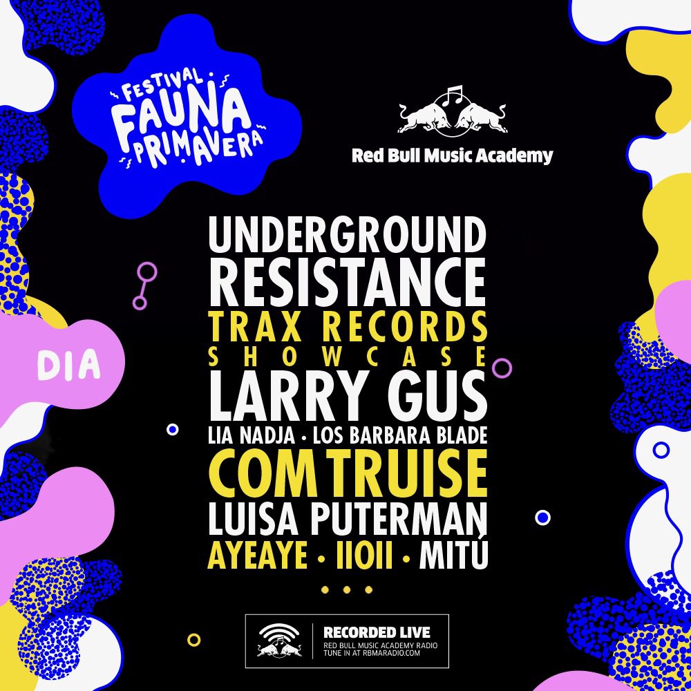 12 de noviembre 13 hrs!! <a href="/FaunaPrimavera/">Fauna Primavera</a> @RBMA <a href="/faunaprod/">Fauna Producciones</a>