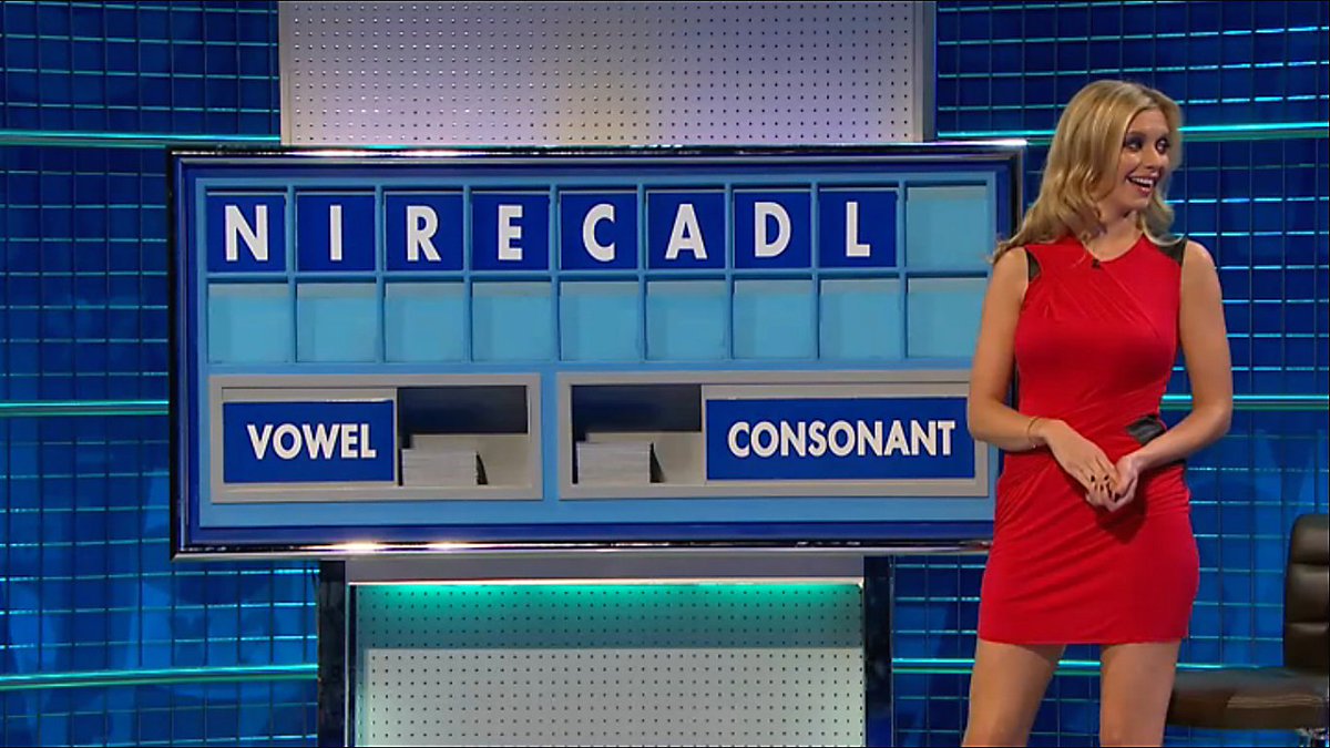 RachelRileyFC's tweet photo. Rachel Riley on this week's #CatsCountdown. #Letters2 ๐ป https://t.co/m4eTARQ9uh